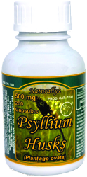 Psyllium Husks 200 Capsulas 500mg