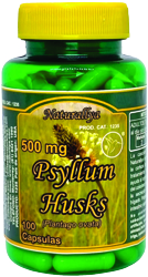 Psyllium Husks 100 Capsulas 500mg