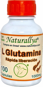L Glutamina 100 capsulas 1000mg