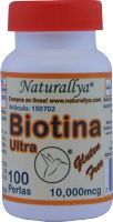 Ultra Biotina 10,000mcg 100 Perlas