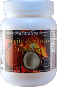 Aceite de Coco Organico 1/2 litro