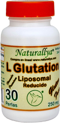 L Glutation Liposomal 30 Perlas 250 mg