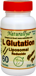 L Glutation Liposomal 60 Perlas 250 mg