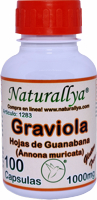 Graviola - Hojas de Guanabana 100 Capsulas 1000mg