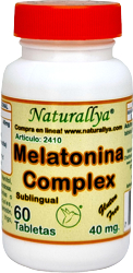 Melatonina Complex 60 Tabletas 40mg
