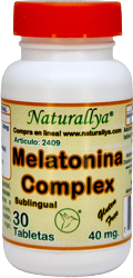 Melatonina Complex 30 Tabletas 40 mg