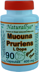 Mucuna Pruriens - L Dopa 90 Capsulas 400mg