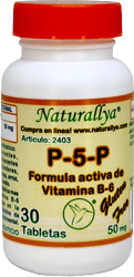 P-5-P 50 mg 30 Tabletas