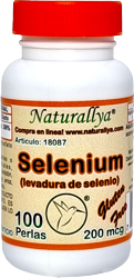 Selenium 100 Perlas 200 mcg
