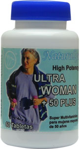 Ultra Woman +50 Plus 60 Tabletas