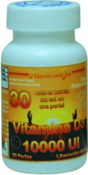 Vitamina D3 10,000 UI - 30 perlas
