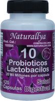 Probioticos 10 c/120 capsulas 20 Mil Millones