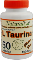 L Taurina 50 Tabletas 1000 mg