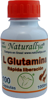 L Glutamina 100 capsulas 1000mg