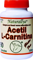 Acetil L Carnitina 60 Caps 500 mg