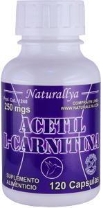 Acetil L-Carnitina 120 Capsulas 250mg Acetil L-Carnitina 120 Capsulas 250mg