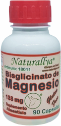 Bisglicinato de Magnesio 90 Capsulas 133mg