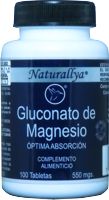 Gluconato de Magnesio 100 Tabletas 550mg