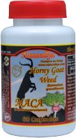 Horny Goat Weed y Maca Peruana 60 caps/500mg