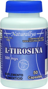 L Tirosina c/50 capsulas 500mg