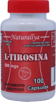 L Tirosina c/100 capsulas 500mg