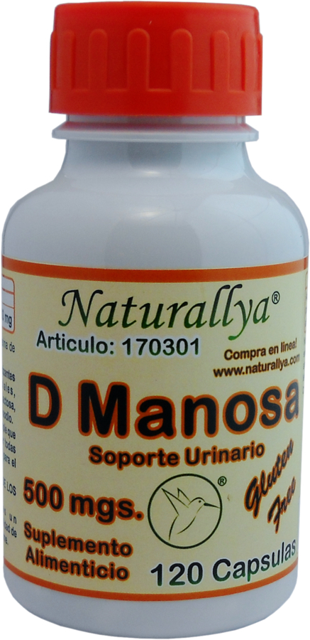 D Manosa 500mg c/120 capsulas [170301] - $1,320.00 MXN : Naturallya