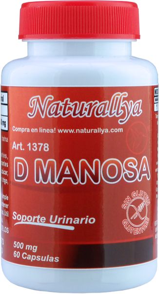 D Manosa 500mg c/60 capsulas [1378] - $690.00 MXN : Naturallya® Store