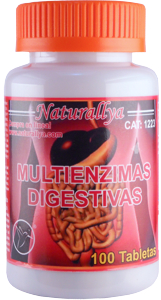 Multienzimas Digestivas 100 Tabletas