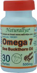 Omega 7 Sea Buckthorn Oil 30 Perlas 500mg