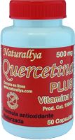 Quercetina Plus c/50 capsulas de 250mg + 700mg de Vitamina C