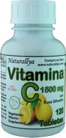Vitamina C 1500mg c/120 tabletas